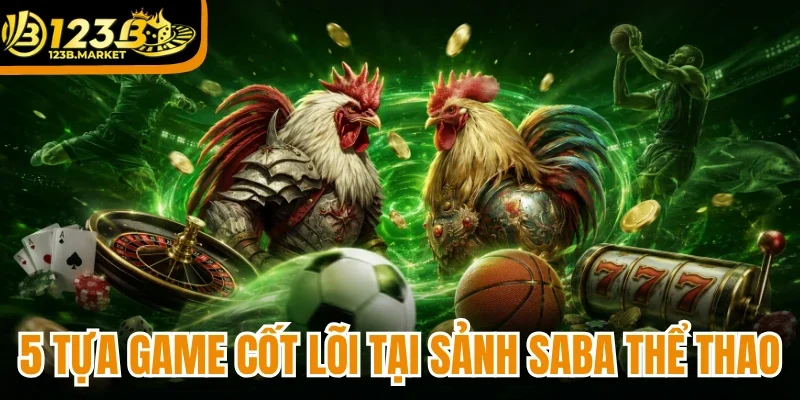 Danh mục 5 tựa game cá cược cốt lõi tại sảnh Saba thể thao