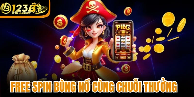 Free Spin bùng nổ cùng chuỗi thưởng 