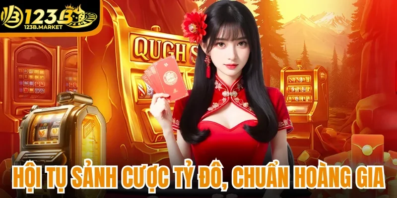 Hội tụ sảnh cược tỷ đô, chuẩn sòng hoàng gia