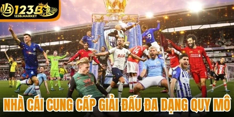 Nhà cái cung cấp hệ thống giải đấu đa dạng quy mô