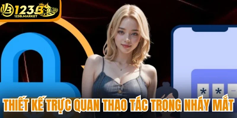 Thiết kế trực quan thao tác trong nháy mắt